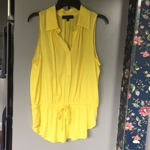 Yellow 💛 Karen Kane Blouse 👚